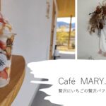 《佐伯市》『cafe MARY.』贅沢にいちごの贅沢パフェを堪能せよ！
