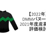 【2022年】DMMバヌーシー2021年度産募集馬評価検討